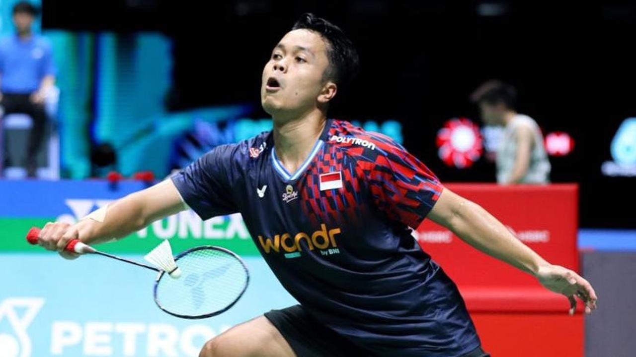 Anthony Ginting Absen di Indonesia Open 2025, Masih Cedera?