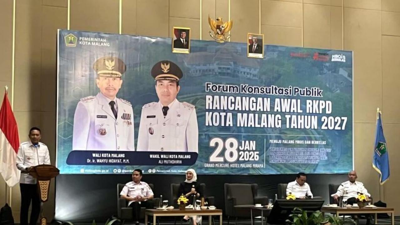 Wali Kota Malang Pertajam Janji Politik Lewat RKPD 2027, Fokus Pembangunan Berkelanjutan