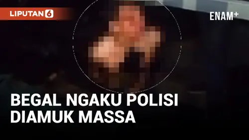 VIDEO: Mengaku Sebagai Polisi, Pelaku Begal di Bekasi Babak Belur Diamuk Massa