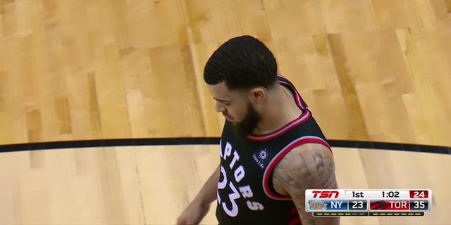 Cuplikan Pertandingan NBA : Raptors 128 vs Knicks 92