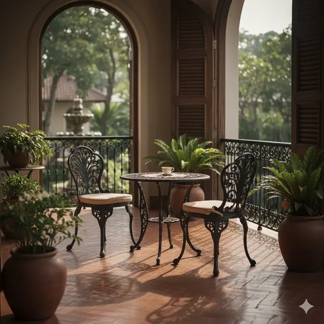 Model Teras Balkon yang Bikin Santai Terbaru 2025