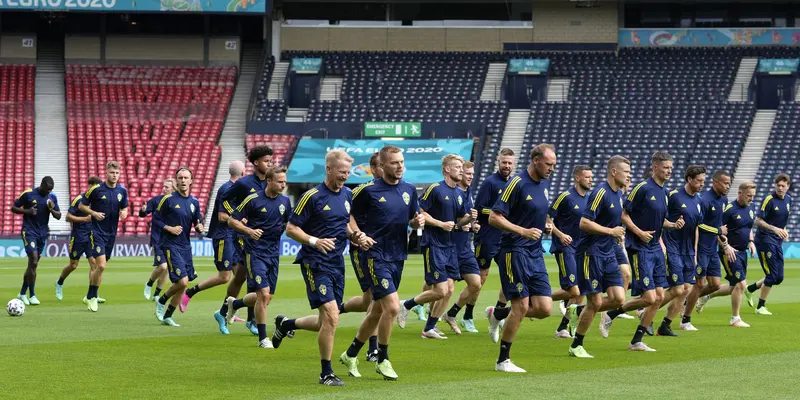 Swedia Siap Kalahkan Ukraina di Babak 16 Besar Euro 2020