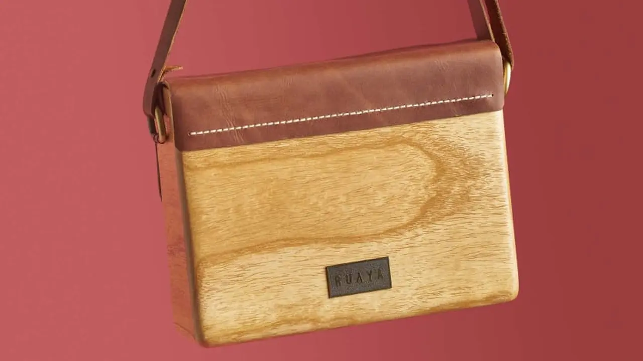 Produk tas kayu Ruaya