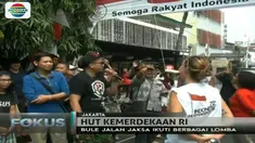 Seorang peserta asal Prancis mengaku sangat senang mengikuti acara perlombaan.