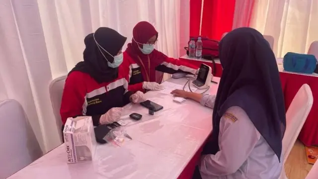 Dinas Kesehatan (Dinkes) Kota Tangerang membuka pelayanan kesehatan selama perayaan Natal 2024 dan Tahun Baru 2025 (Nataru) untuk memastikan para pemudik dalam kondisi sehat.