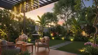 7 Tips Menata Halaman Belakang Rumah agar Bebas Nyamuk, Jadikan Area Santai yang Nyaman