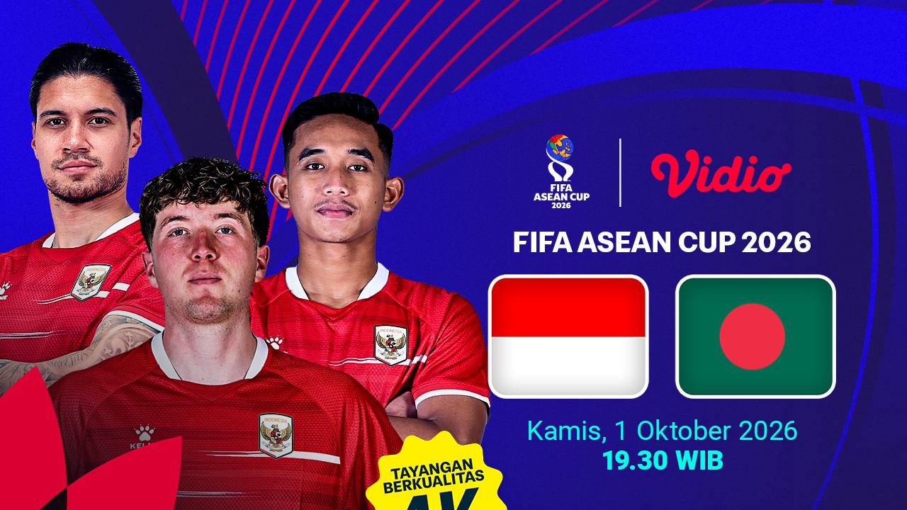 FIFA ASEAN Cup 2026 - Indonesia vs Banglades: Skuad Garuda Unggul di Head-to-Head! Streaming di Vidio