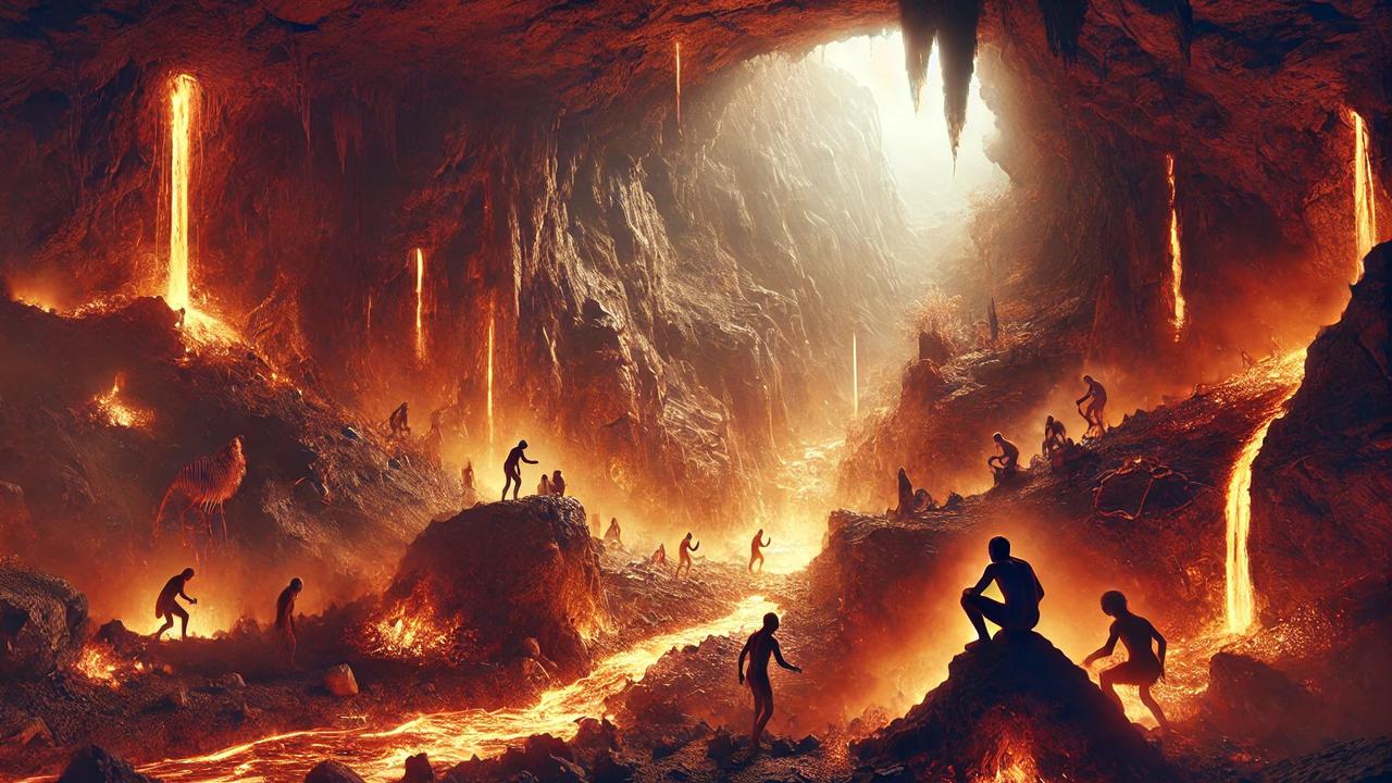 Arkeolog Temukan Bukti Manusia Purba Pernah Tinggal di Saluran Aliran Lava Gunung Berapi