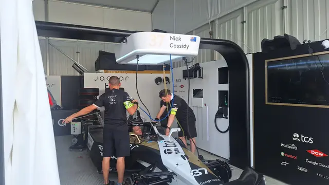Jaguar TCS Racing Datang ke Formula E Jakarta dengan Percaya Diri (Arief A/Liputan6.com)