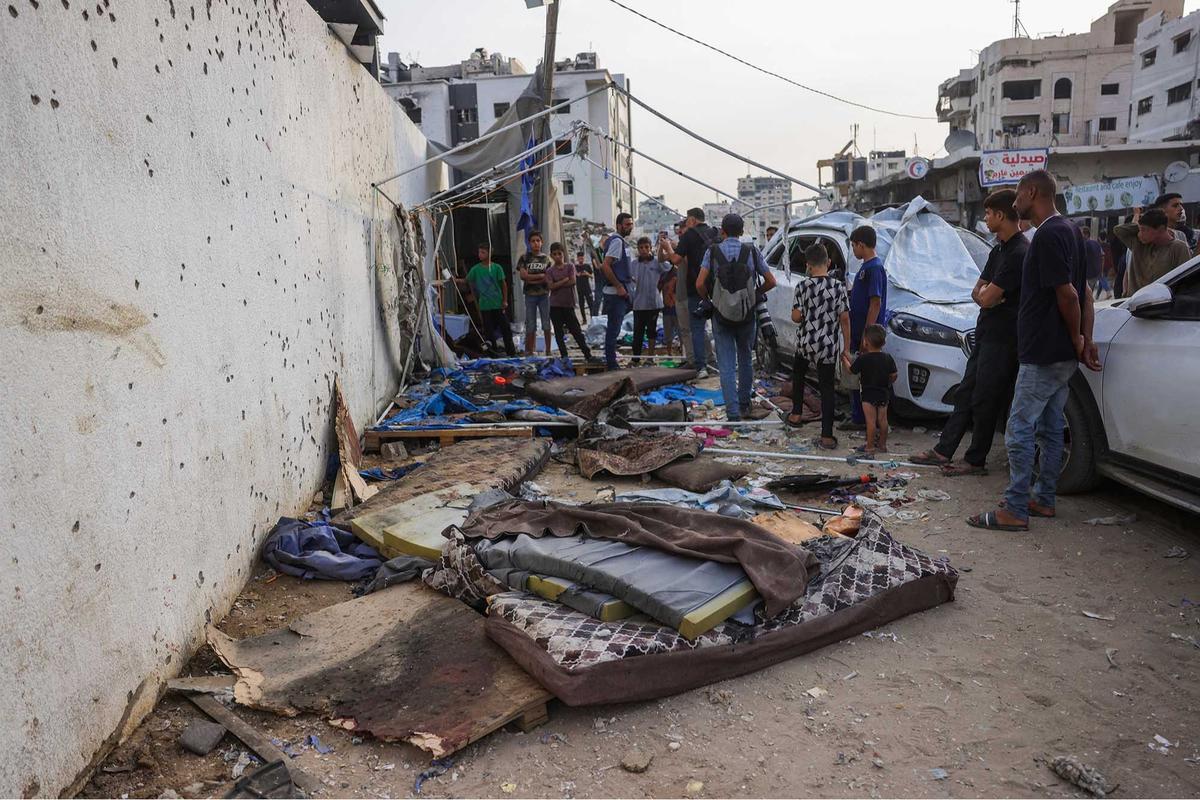 FOTO: Biadab! Serangan Drone Israel Hancurkan Tenda Liputan, Lima Jurnalis Tewas di Gaza