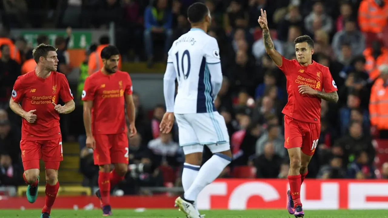 Liverpool Vs West Bromwich Albion
