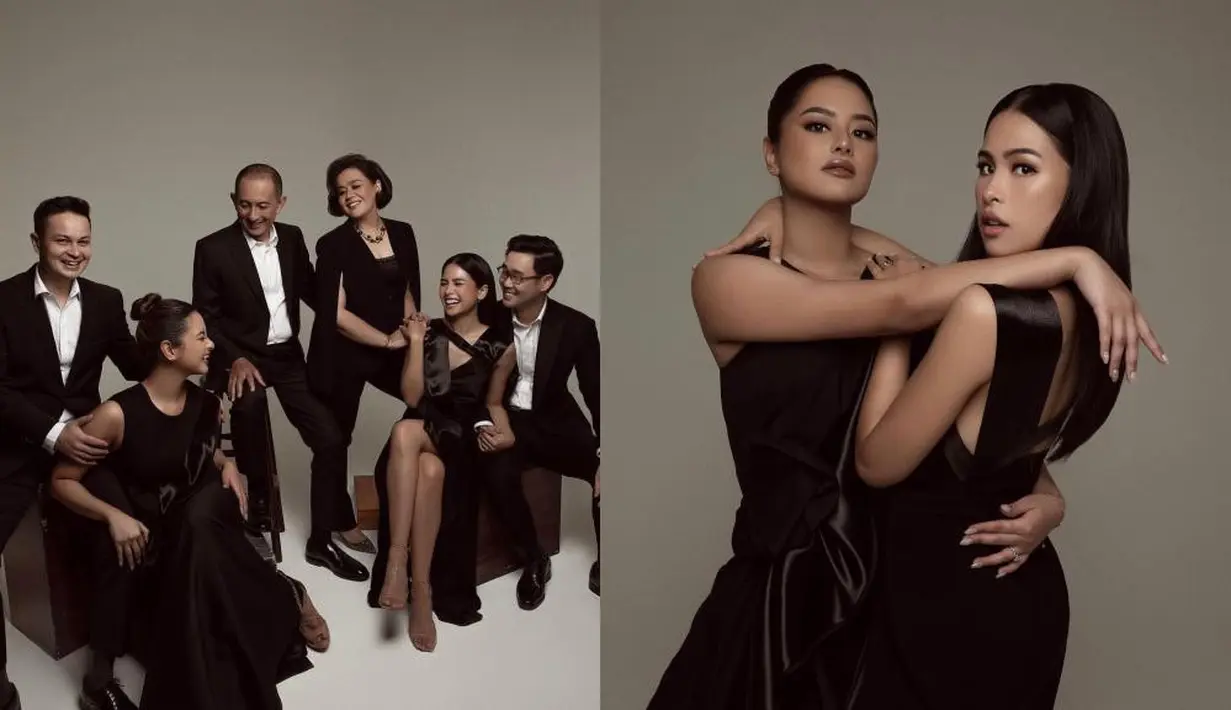 <p>Maudy Ayunda membagikan sederet foto hasil pemotretan terbaru keluarganya. Tak hanya bareng orangtua, Jesse Choi dan Tavan Dutton juga turut serta. [Foto: IG/maudyayunda].</p>