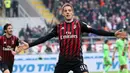 Gelandang Mario Pasalic bergabung bersama Chelsea pada 9 Juli 2014 dan kemudian pada musim 2016-2017, Pasalic dipinjamkan ke AC Milan.  (EPA/Mattteo Bazzi)