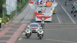 [FOTO] Semarak Pawai Kendaraan Hias Milik Partai Politik