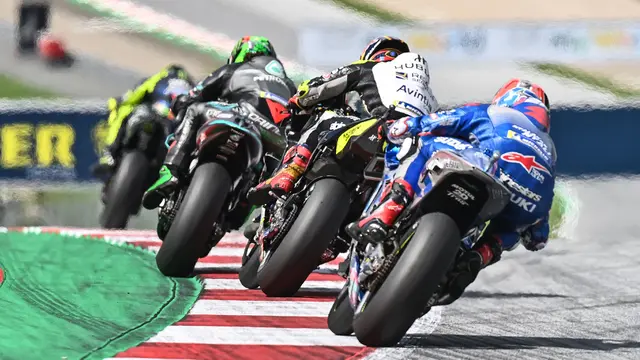Andrea Dovizioso Rajai MotoGP Austria, Valentino Rossi Finis ke-5