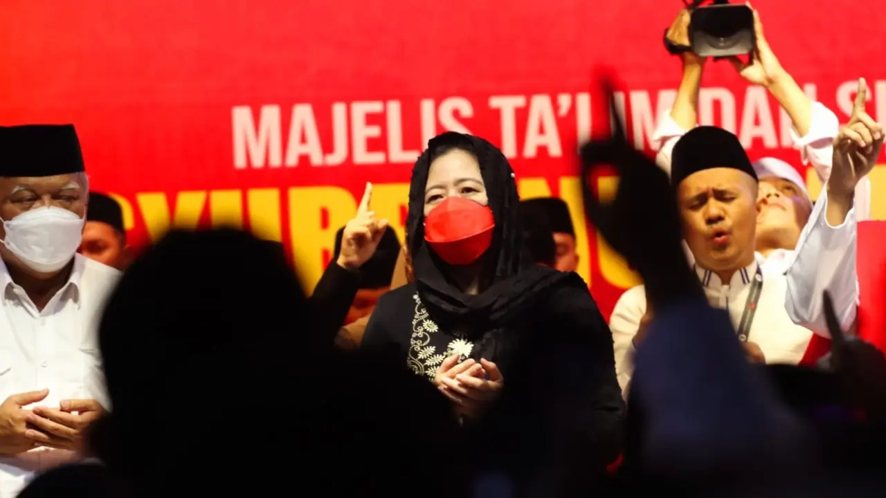 Ketua DPP PDIP yang juga Ketua DPR RI Puan Maharani