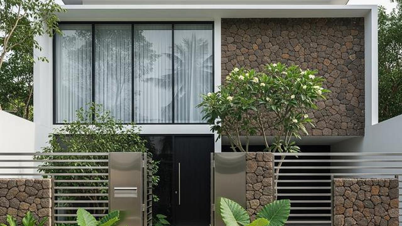 9 Inspirasi Pagar Rumah Anti Ular dari Bahan Stainless Steel, Aman dan Estetis
