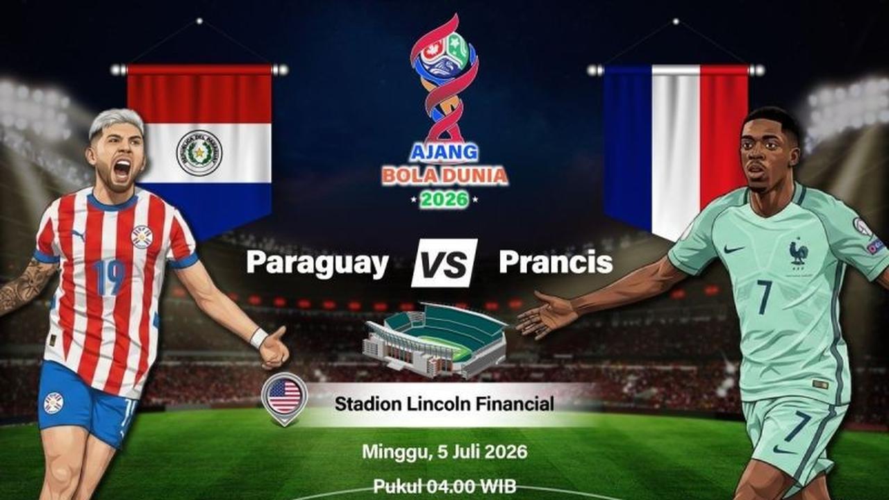 Susunan Pemain Prancis vs Paraguay: Kone Starter Gantikan Tchouameni di Babak 16 Besar Piala Dunia 2026