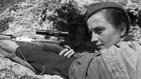Perempuan sniper Uni Soviet, Lyudmila Pavlichenko (AFP)