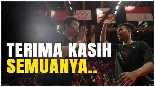 VIDEO: Mohammad Ahsan dan Hendra Setiawan Hampiri Suporter, Beri Rasa Terima Kasih untuk Badminton Lovers