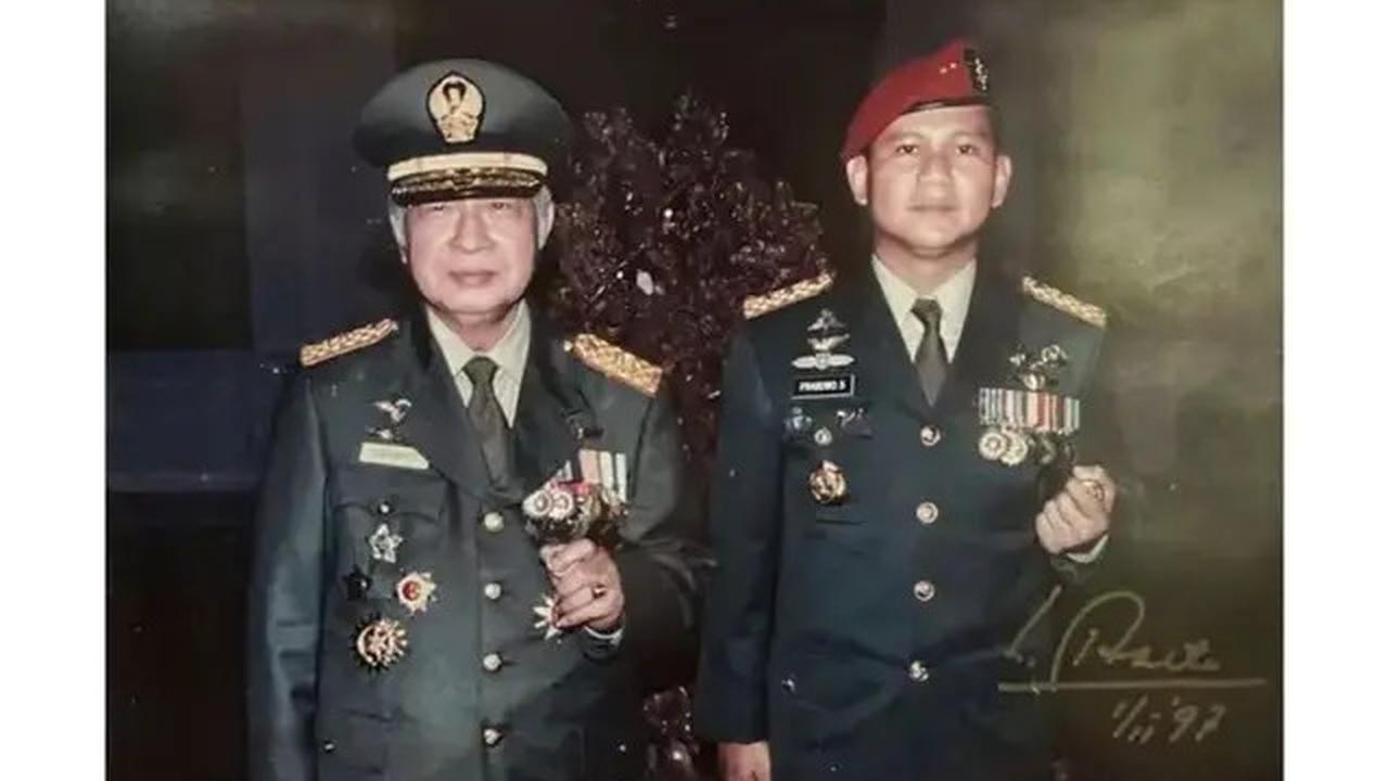 6 Potret Prabowo dan Presiden Indonesia Terdahulu, dari Era Soeharto, Megawati Hingga Jokowi