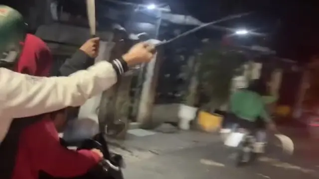 Bentrok Dua Geng Motor Pecah di Sukaraja Sukabumi, Dua Warga Kena Sabetan Sajam