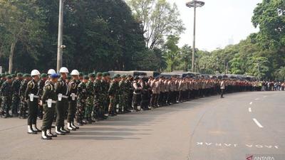 Pengamanan Laga GBK: 1.372 Personel Gabungan Siap Jaga Kenyamanan Penonton
