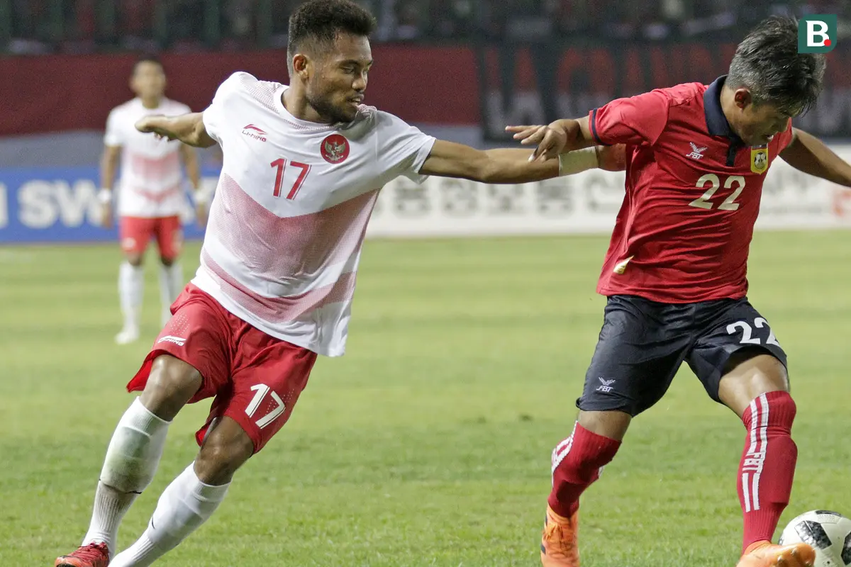 Sepak Bola : Indonesia Vs Laos