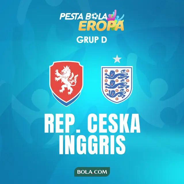 Piala Eropa - Euro 2020 Rep Ceska Vs Inggris