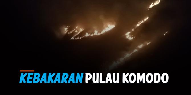 VIDEO: Kebakaran Melanda Taman Nasional Komodo
