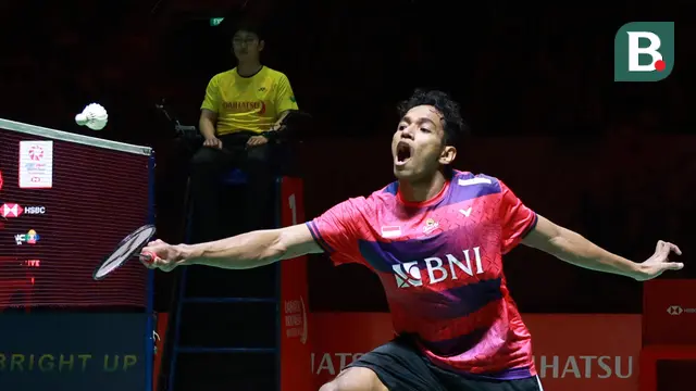 Foto: Chico Wujudkan All Indonesian Final Setelah Kalahkan Angus di Semifinal Indonesia Masters 2023