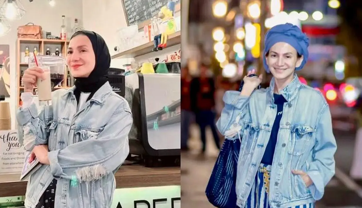 <p>Sejak memutuskan belajar berhijab, Wanda Hamidah kerap mengeksplorasi gaya hijab. Mulai dari model hijab biasa, pashmina, hingga turban, mantan artis yang sempat terjun ke dunia politisi ini tetap terlihat menawan.</p>