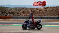 Marc Marquez berjaya di Sprint Race MotoGP Aragon 2024.