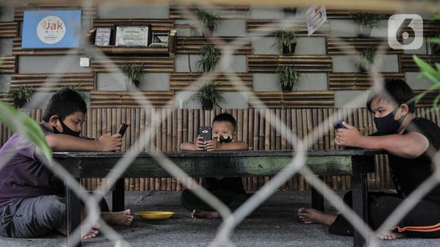 FOTO: Target Internet Gratis JakWiFi Selama Pandemi