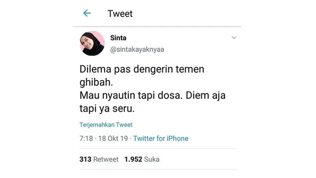 Status Nyeleneh di Media Sosial Ini Bikin Mikir Keras, Benar Adanya