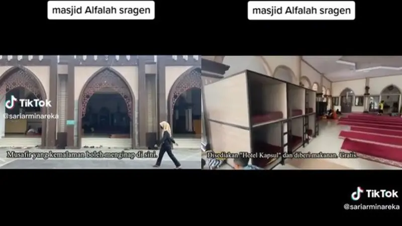 Masjid di Sragen Ini Sediakan Penginapan Gratis Layaknya Hotel untuk Musafir