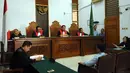 Suasana persidangan kasus kecelakaan maut Pondok Indah dengan terdakwa Christopher Daniel Syarief di Pengadilan Negeri Jakarta Selatan, Rabu (5/8/2015). Christopher dituntut hukuman 2 tahun 6 bulan. (Liputan6.com/Helmi Fithriansyah)