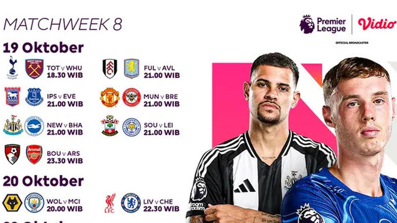 Jadwal Liga Inggris Pekan Ini: Ada Big Match Liverpool Vs Chelsea