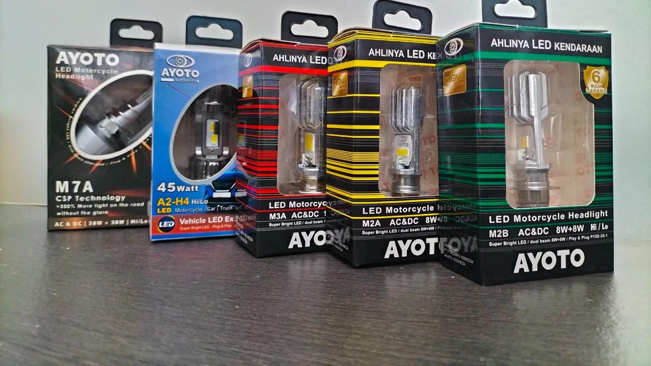 Pilihan Lampu LED untuk Sepeda Motor dan Mobil (Ist)