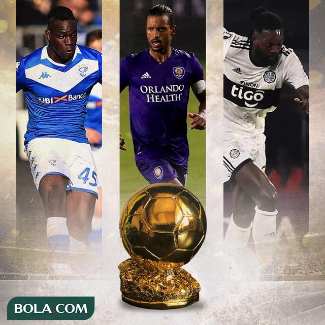 Ilustrasi - Mario Balotelli, Nani, Emmanuel Adebayor