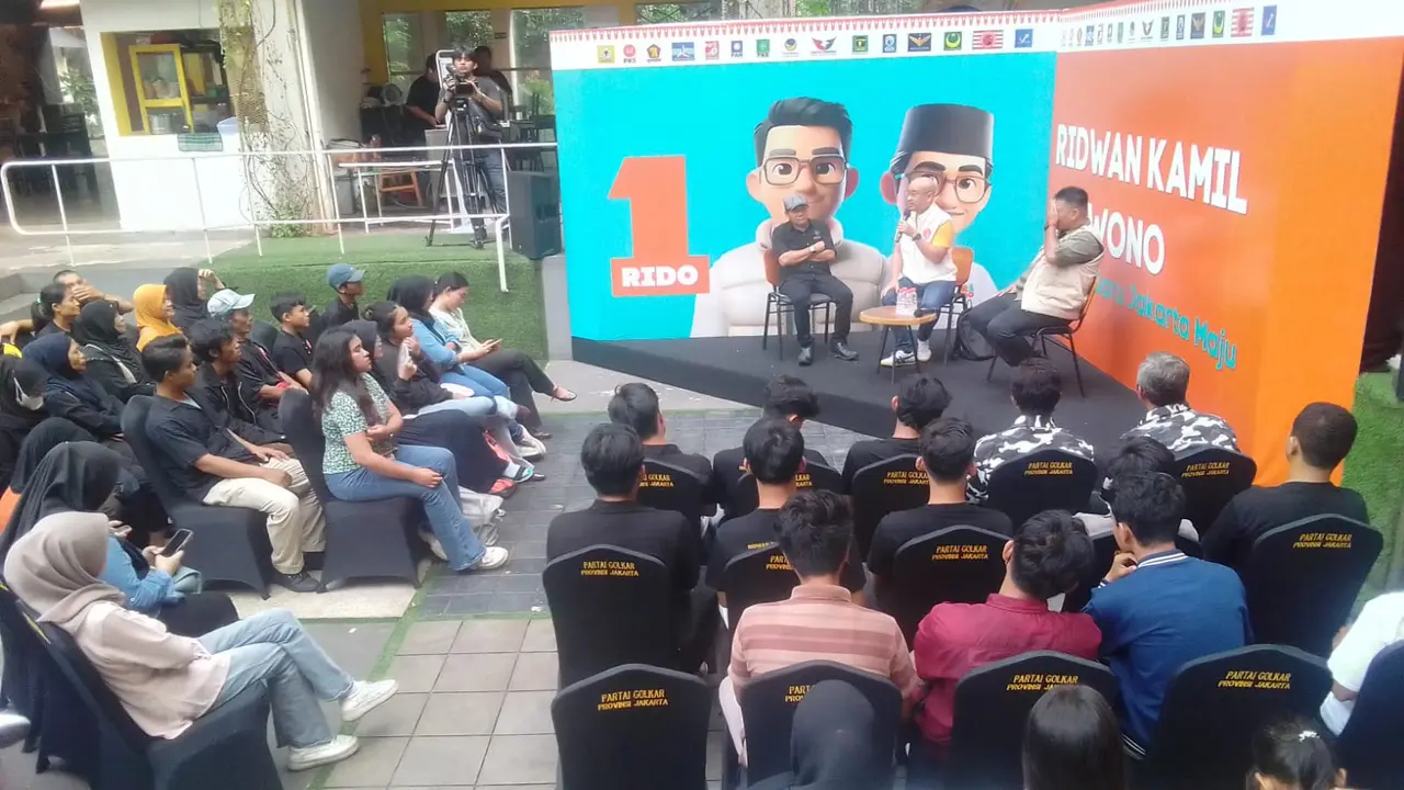 Acara Bedah Visi-Misi RIDO: Hunian Terjangkau dan Transportasi Gratis, di Kantor Pemenangan RIDO, Cikini, Menteng, Jakarta Pusat (Istimewa)