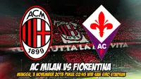 Milan vs Fiorentina, Duel Dua Tim Terluka