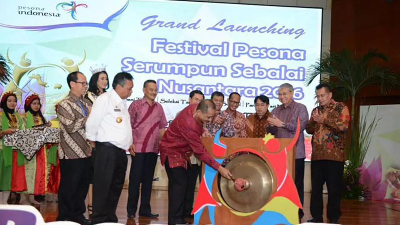  Festival Pesona Serumpun Sebalai Nusantara 2016 di Babel