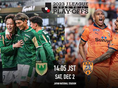 Tanpa kehadiran pemain Timnas Indonesia, Pratama Arhan yang mulai terpinggirkan, Tokyo Verdy akan memperebutkan satu tiket tersisa promosi ke J1 League dengan menghadapi Shimizu S-Pulse pada laga final playoff J2 League 2023. Laga ini disiarkan langsung secara gratis di kanal YouTube J.League International, Sabtu (2/12/2023) mulai pukul 12.05 WIB. (J.LEAGUE)