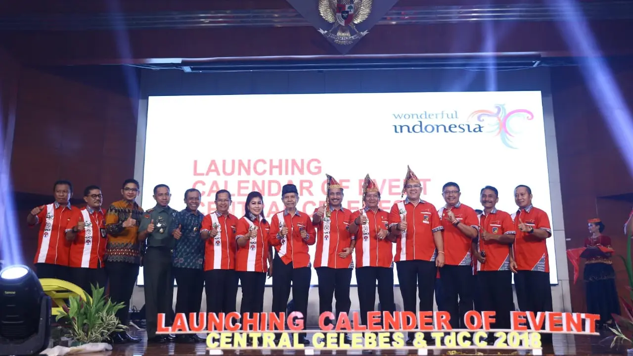 Peluncuran Kalendar of Event Sulawesi Tengah 2018