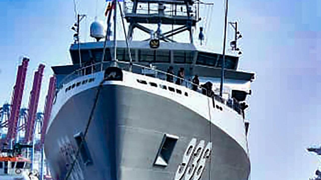 FOTO: KRI Canopus Resmi Perkuat Pemetaan Laut dan Pertahanan Maritim Indonesia