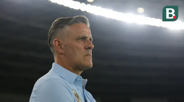 Pelatih Timnas Indonesia, John Herdman. (Bola.com/Bagaskara Lazuardi)