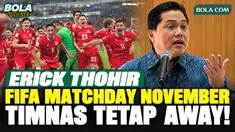 Ketua PSSI Erick Thohir buka suara mengenai rencana Timnas Indonesia menjalani FIFA Matchday pada November 2026. PSSI sebelumnya telah menjalin kesepakatan dengan sejumlah negara di Timur Tengah untuk menggelar laga tandang sebagai bagian dari persia...