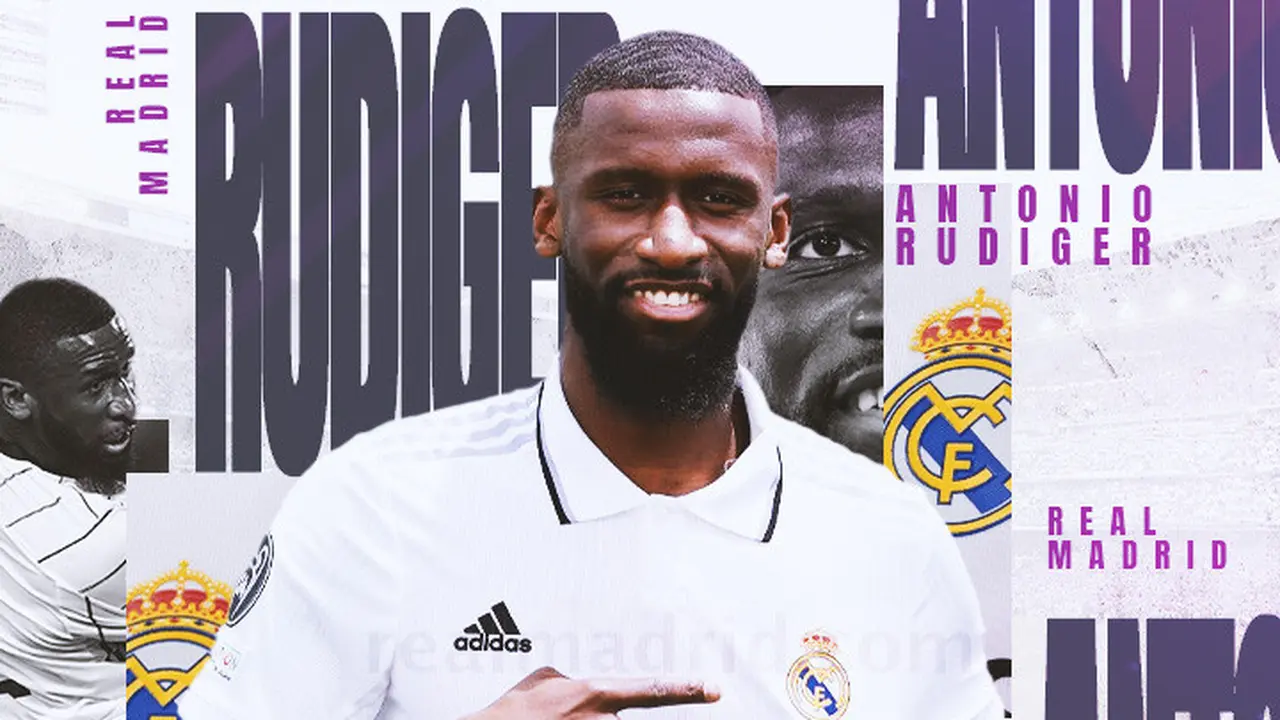 Real Madrid - Ilustrasi Antonio Rudiger