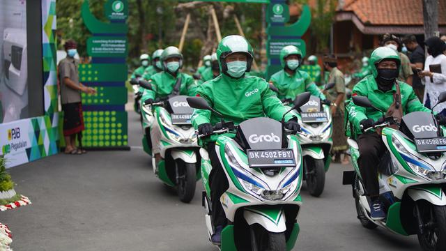 Grab Hadirkan 30 Sepeda Motor Listrik di Bali. Dok: Grab Indonesia
